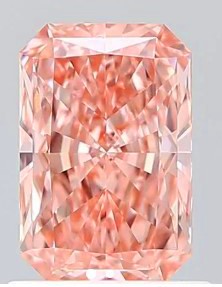 El popular diamante de laboratorio de color rosa intenso y radiante El popular diamante de laboratorio de color rosa intenso y radiante